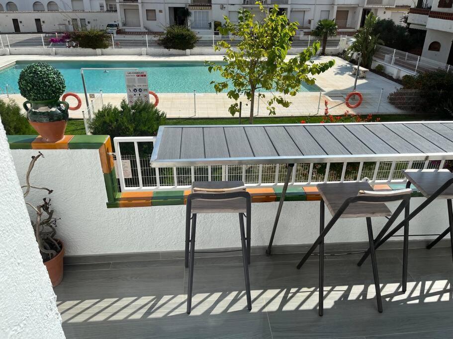 Le Canola Empuriabrava Port - 45M2 - Vue Piscine - Plage Centrale 500M- Parking Prive Gratuit 外观 照片